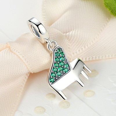 Zawieszka zielony fortepian