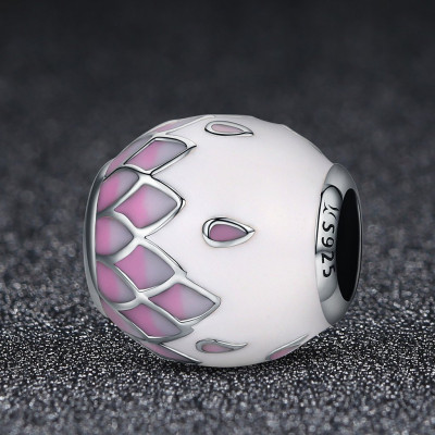 Charms Lotus Blossom – Srebro 925 Spokój i Harmonia