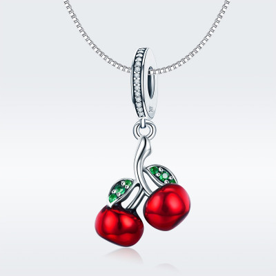 Zawieszka Soczyste Wisienki – Srebro 925, Radość i Urok