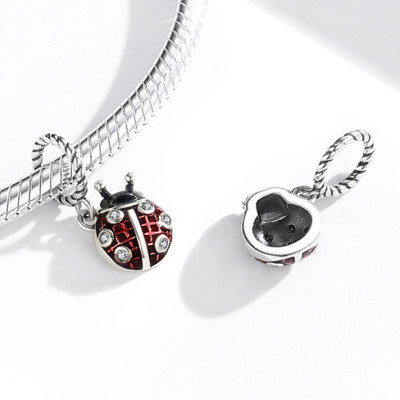 Zawieszka Biedronka z Cyrkoniami – Srebro 925