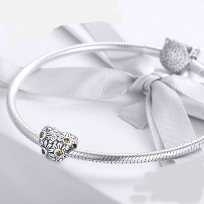 Charms Serce stokrotka