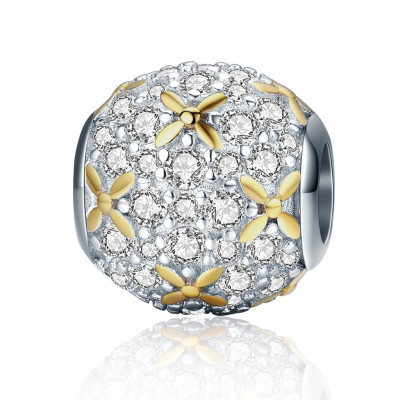 Charms Złote Kwiaty