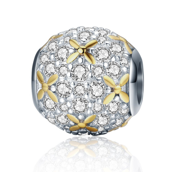 Charms Złote Kwiaty