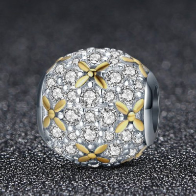 Charms Złote Kwiaty