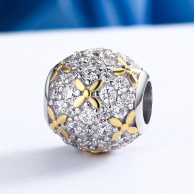 Charms Złote Kwiaty